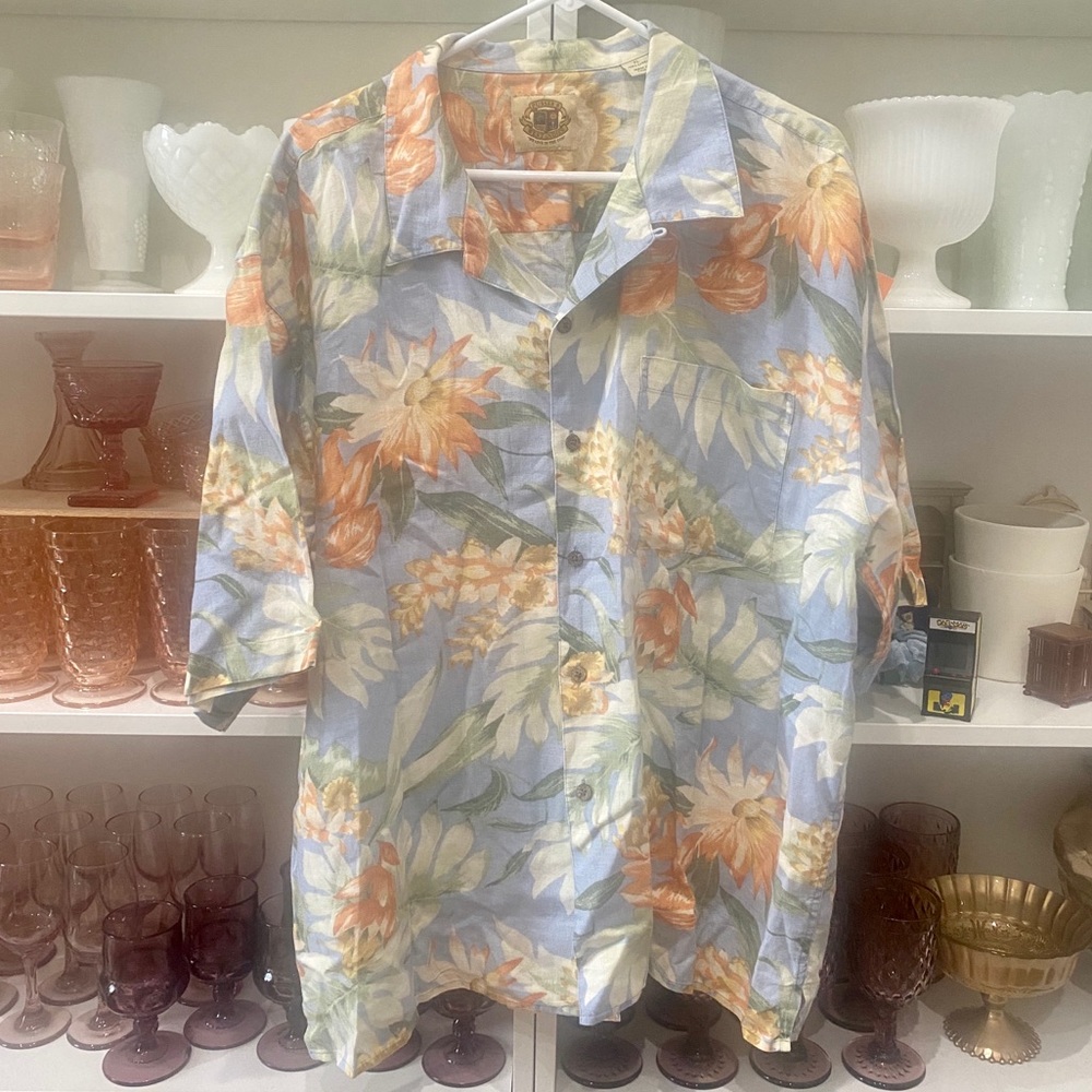 Pusser’s West Indies Hawaiian Linen Shirt - XL